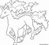 Pokemon Rapidash Coloring Pages Printable Ponyta Sylveon Info Para Lineart Gerbil Lilly Unicorn Print Halloween Horse Supercoloring Colorir Color Colouring sketch template
