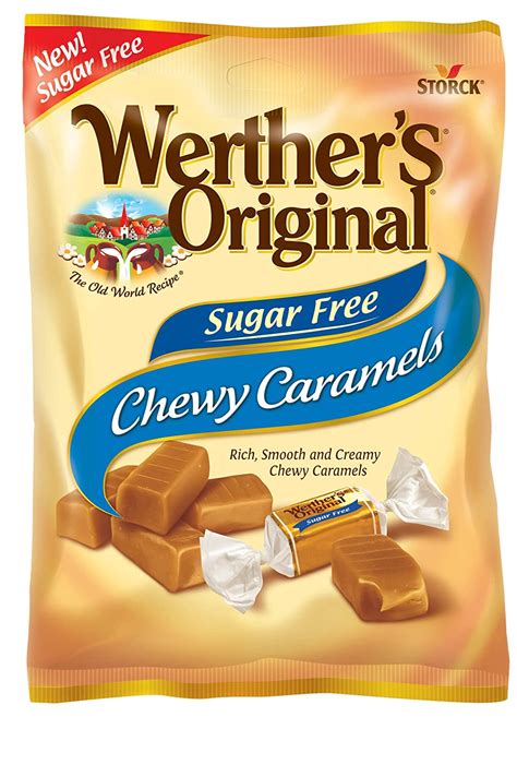 werthers sugar  chewy caramels  ounce pack