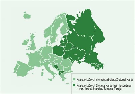 mapa zielona karta poradnik przewoznika