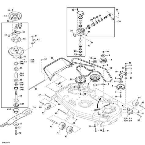 understanding  john deere  mower deck parts diagram  comprehensive guide