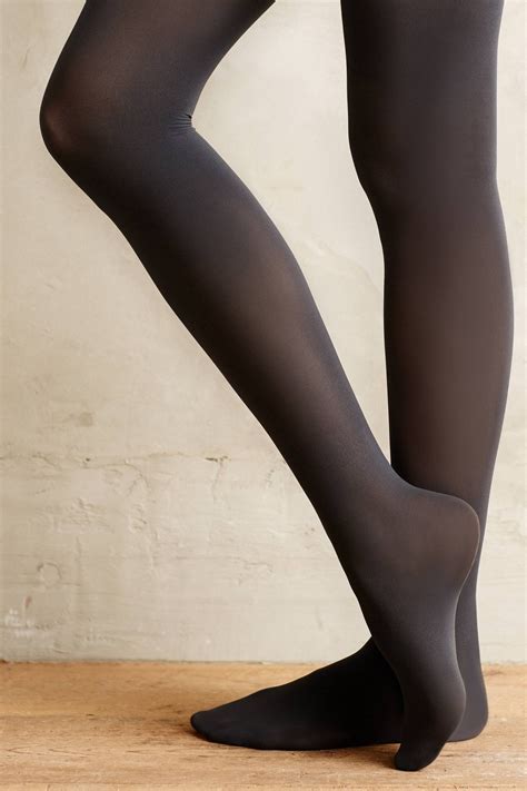 lyst pure good opaque tights in gray