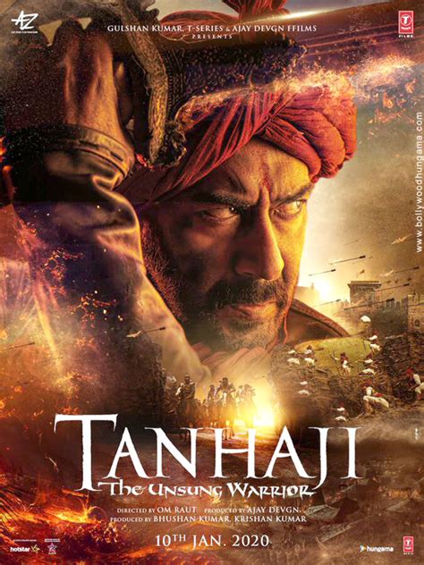 tanhaji the unsung warrior movie reviews release date