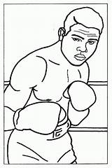 Coloring Boxing Boxer Pages Louis Sheet Joe Color Olympic Popular Printable Library Clipart Books Coloringhome Categories Similar sketch template