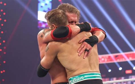 edge finally comments  christian turning  wwe return  sign