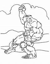 Coloring Hulk Pages Kids Popular sketch template