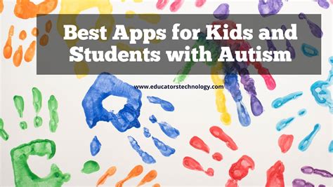 ipad apps  autism educators technology