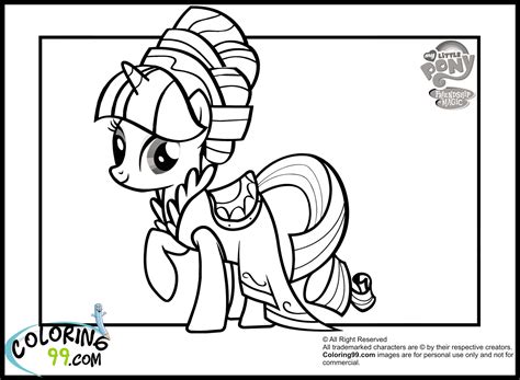 coloring pages   pony friendship  magic coloring pages