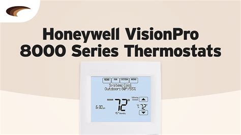 honeywell visionpro  series thermostats youtube