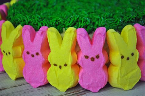peeps easter cake mommys fabulous finds