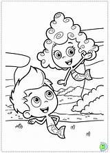 Coloring Bubble Guppies Dinokids Pages Print Close sketch template