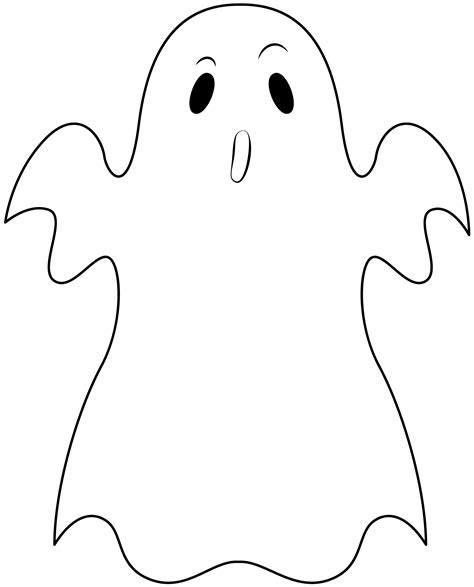 ghost printable template  printable papercraft templates