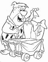 Flintstones Coloring Pages Flintstone Kids Pebbles Fun Popular Book Books Coloringhome Choose Board sketch template