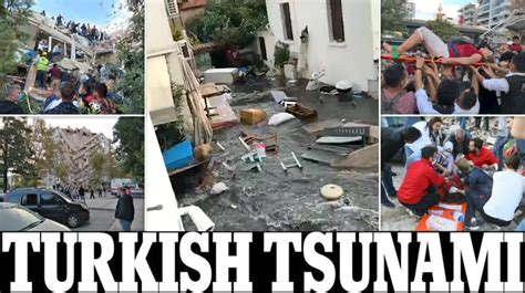 Powerful 7 0 Magnitude Earthquake Flattens Buildings In Turkey And