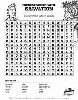 Salvation Lds Puzzles Romans Solve sketch template