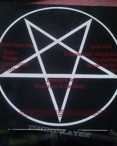 Bathory Self Titled 1984 Original Vinyl Tshirtslayer