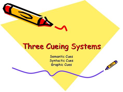 cueing systems