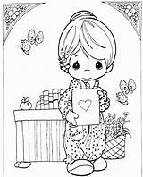 Coloring Pages Teacher Precious Moments Printable Teachers Colouring Christmas Praying Print Printables Kids Card Precios Color Sheets Digis Moment Coloringbook4kids sketch template