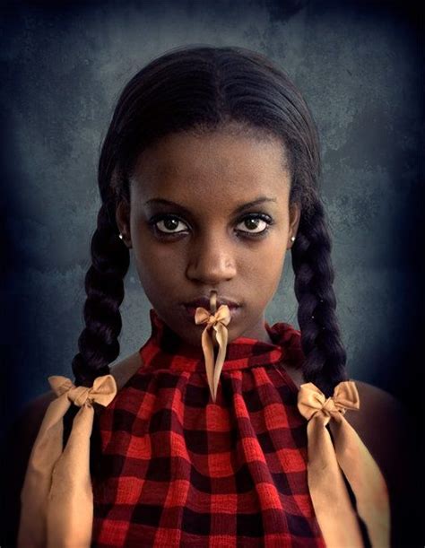 “girl with locked lip” by south african artist olga lolo adisa abeba this work would be amazing