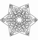 Mandalas Estrella Forma Kleurplaten Kleurplaat Algemeen Juf Kleine Dibujalandia Hannah Dibujo sketch template