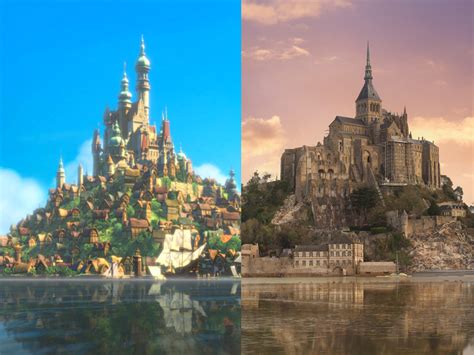 real world locations  inspired disney movies  conde nast traveler