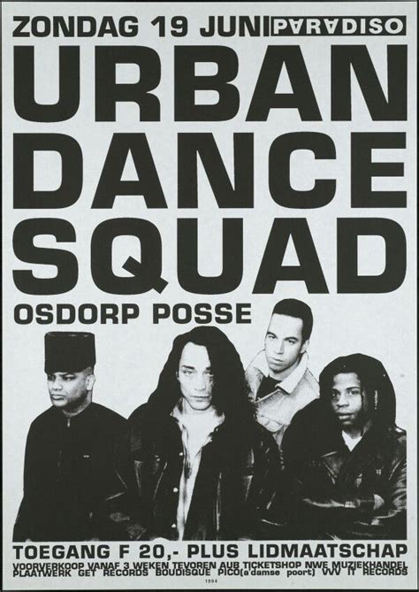 urban dance squad osdorp posse urban dance concert posters  posters inspirational