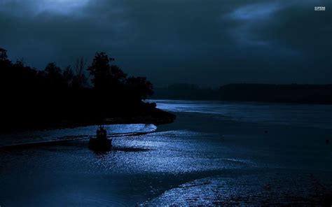 night river wallpapers top  night river backgrounds wallpaperaccess