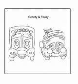 Finley Scooty Engine sketch template