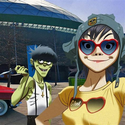 Murdoc And Noodle Gorillaz Gorillaz Art Gorillaz Noodle