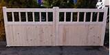 Pictures of Wooden Driveway Gates