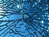 Photos of Broken Window Glass Replacement