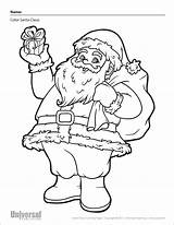 Christmas Coloring Santa Printables Activities Navigation Post sketch template