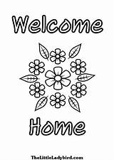 Welcome Coloring Pages Kids Back Print Printable Color Adults Popular Pdf Library Getcolorings Coloringhome sketch template