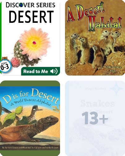 books  deserts childrens book collection discover epic children