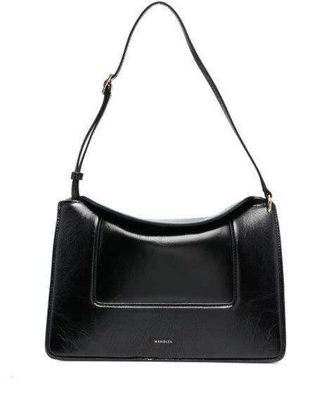 Wandler Penelope Leather Shoulder Bag In Black Lyst