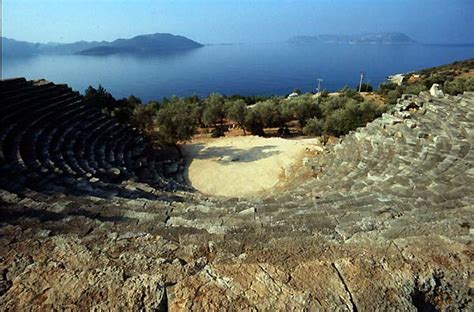 kas turkey theatres amphitheatres stadiums odeons ancient greek roman world teatri odeon
