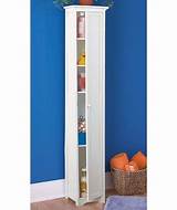 Tall Wooden Storage Cabinets With Doors Images
