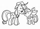 Coloring Pony Little Pages Printable Friendship Magic Popular sketch template