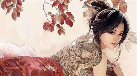 [43 ] Tattoo Girl Wallpaper Hd Wallpapersafari