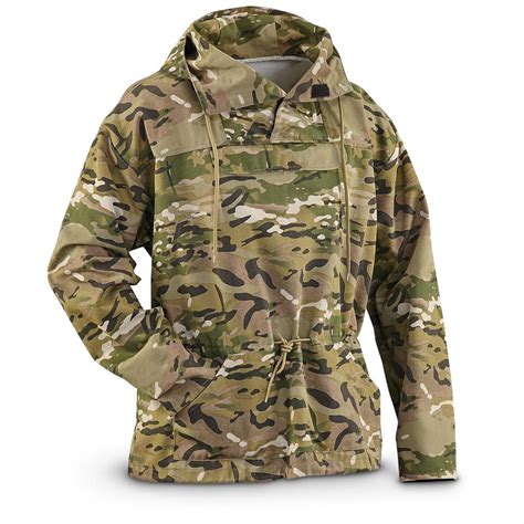 military surplus mens ocp camo anorak jacket   camo