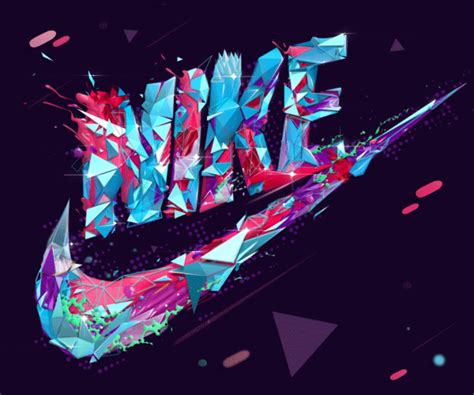 high quality nike swoosh logo colorful transparent png images