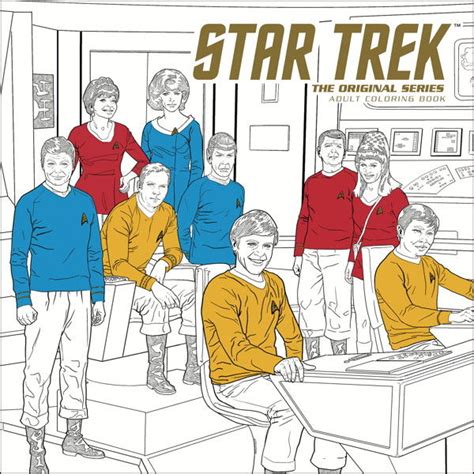 star trek coloring books