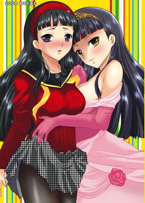 Amagi Yukiko And Shadow Yukiko Persona And 1 More Drawn
