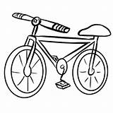 Medios Transporte Dibuja Trompo Bicicletas Publico Bicileta Animados Ninos Guiainfantil sketch template