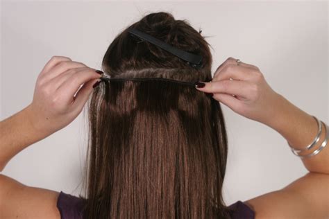 How To Apply Clip In Hair Extensions
