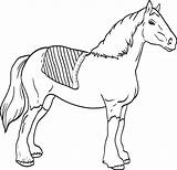 Clydesdale Coloring Pages Horse Printable Kids Thoroughbred Designlooter Getcolorings Getdrawings Drawing Color Head 678px 93kb sketch template