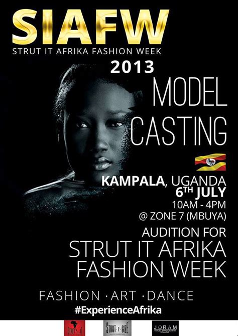 African Casting Call Strut It Afrika Model Auditions In Uganda