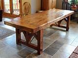 Dining Room Table Rustic Pictures