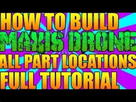 origins maxis drone tutorial  locations bo zombies cronicles youtube