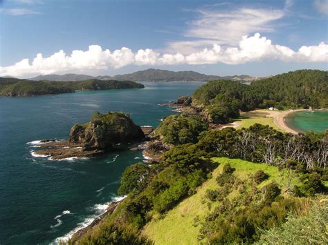 newzealand bay  islands   beautiful vie flickr