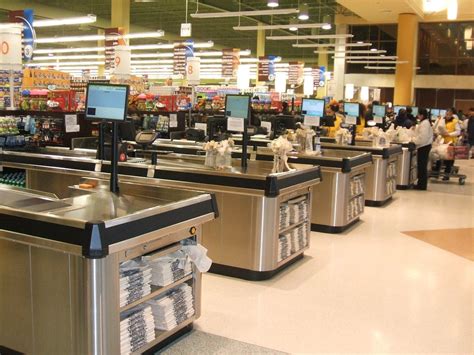 checkout counter design  grocery stores